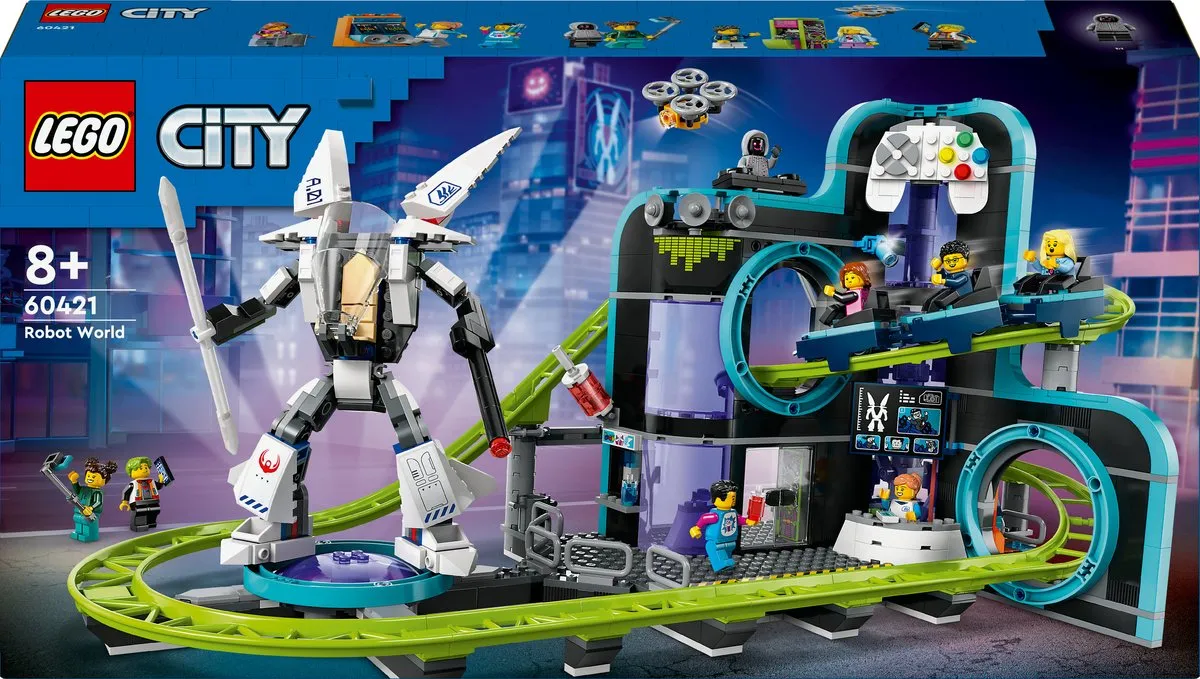LEGO City 60421 Achtbaan