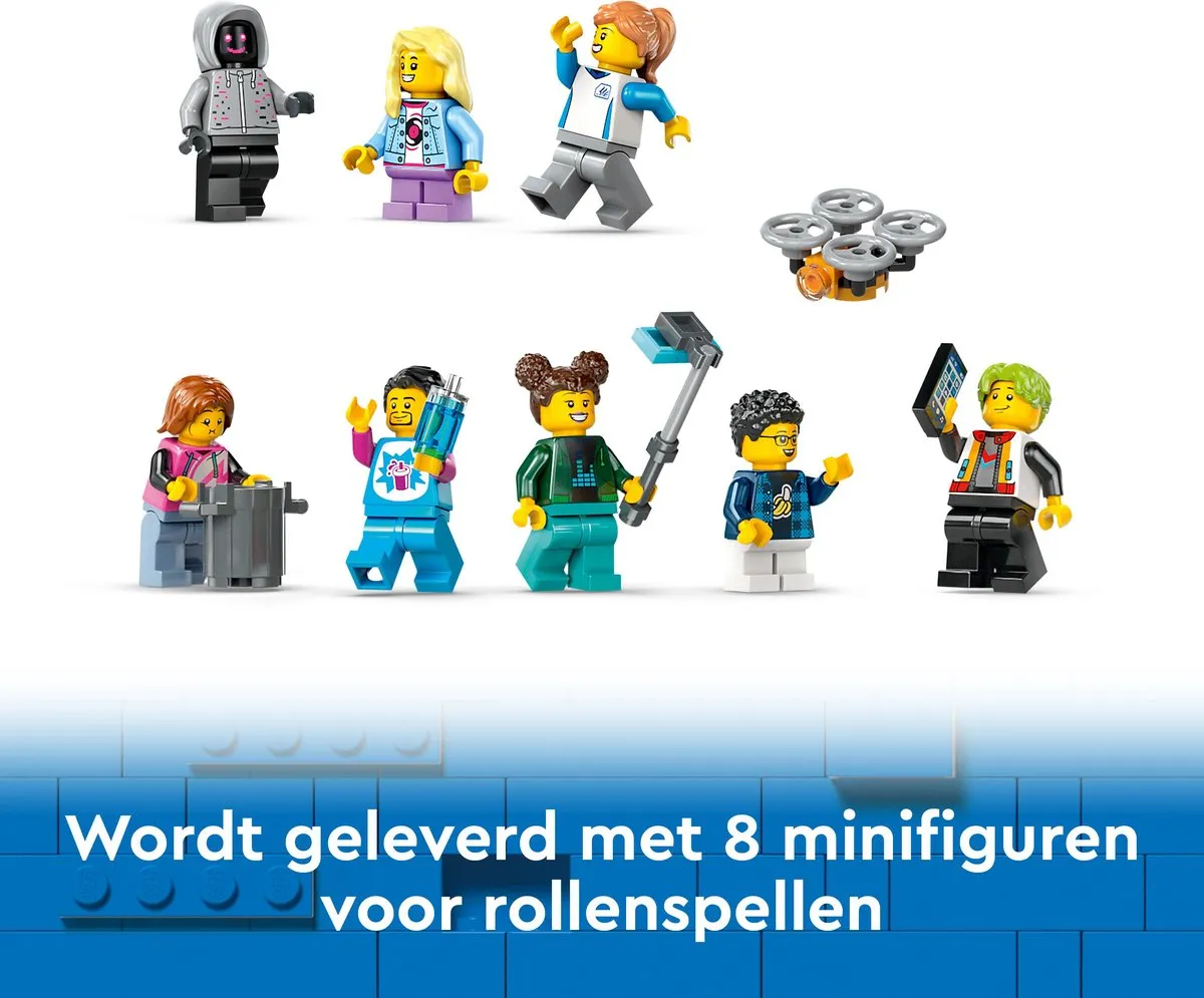 LEGO City 60421 Achtbaan - 986 Stukken - 8 Minifiguren