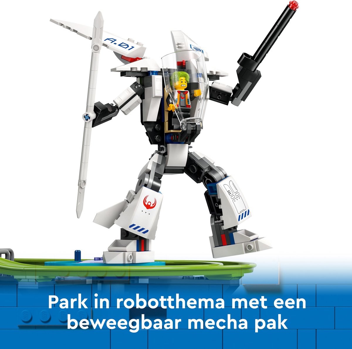 LEGO City Achtbaan in Robotwereld speelgoed - 60421