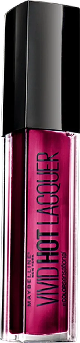 Maybelline Color Sensational Vivid Hot Lacquer Lippenstift 76 Obsessed - afbeelding 6 van 6