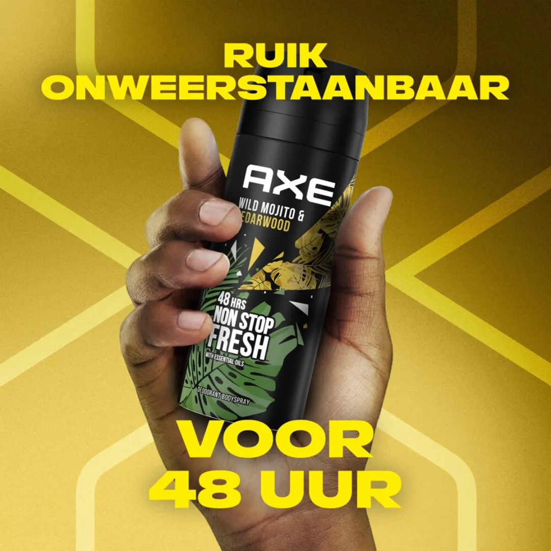 Axe Wild Mojito & Cedarwood Deo Spray 150ml - afbeelding 6 van 6