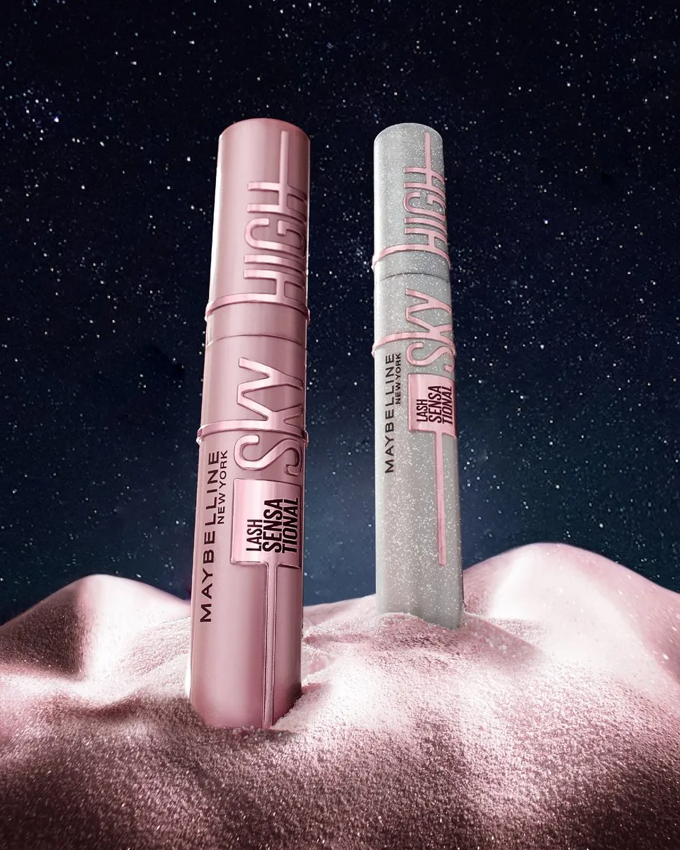 Maybelline Lash Sensational Sky High Mascara Duo - Very Black & Space Diamond - 2x7,2ml