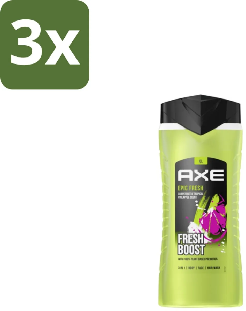 Axe Epic Fresh Boost Douchegel 3-in-1