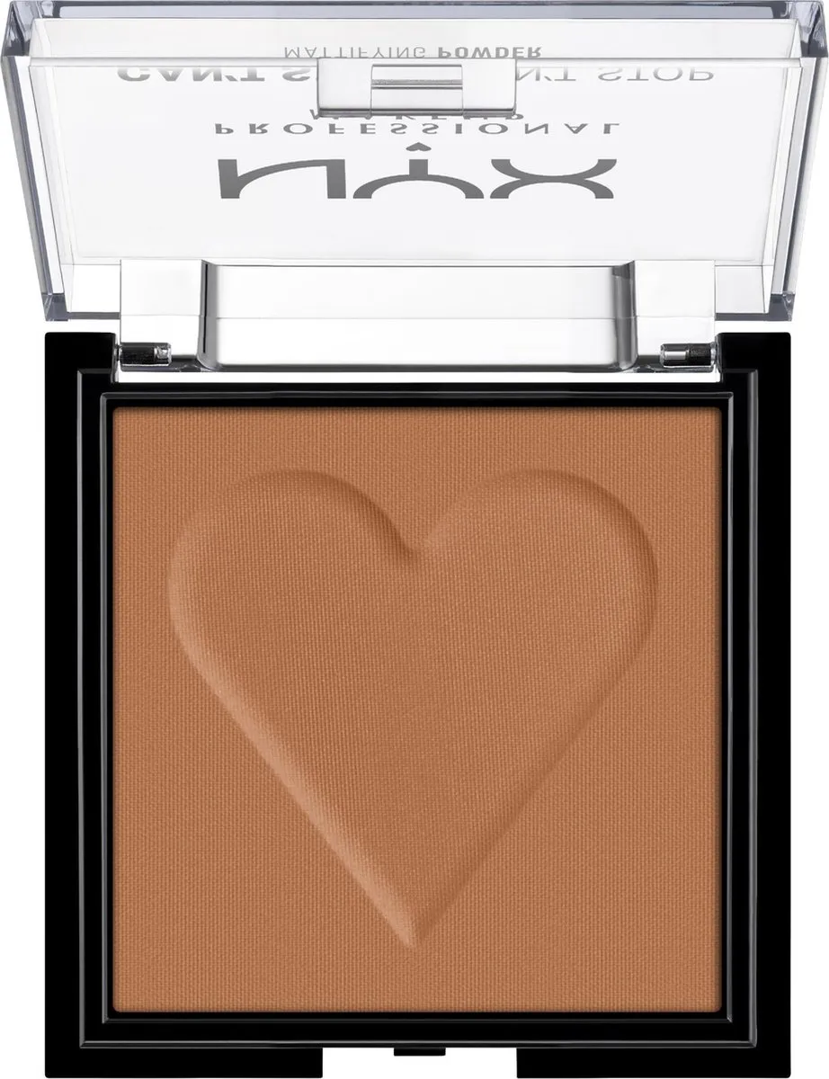 NYX Can't Stop Won't Stop Mattifying Powder Mocha - 6g