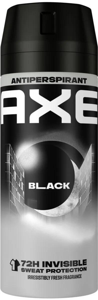 Axe Black Anti-Transpirant Spray 150ml - 4 Stuks
