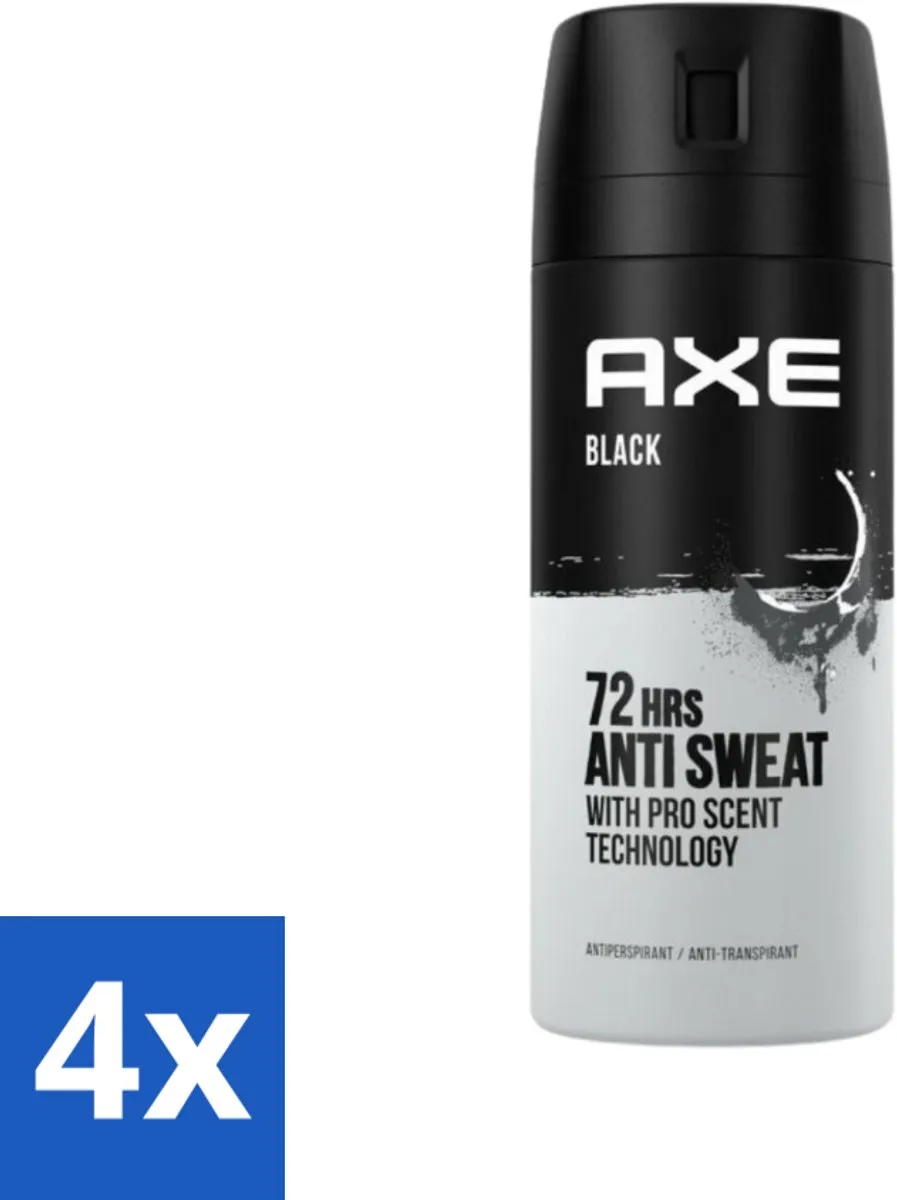 Axe Black Anti-Transpirant Spray 150ml