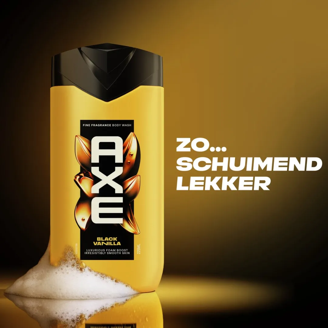 Axe Black Vanilla Douchegel - 6x225ml