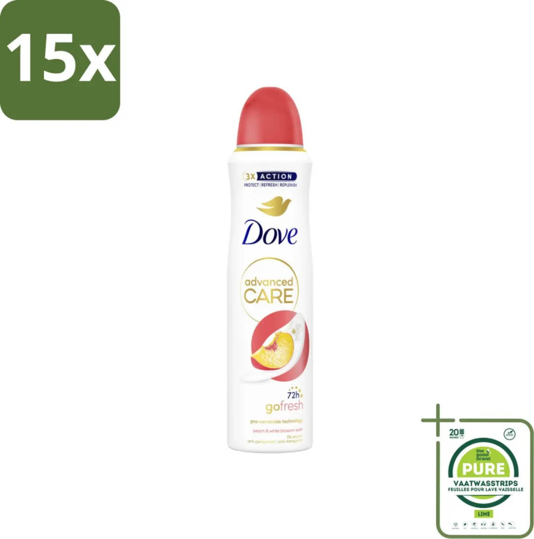 Dove Deodorant Spray Peach & White Blossom 150ml