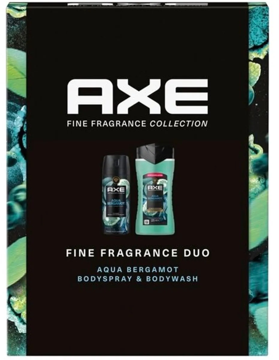 Axe Fine Fragrance Collection Duo Geschenkset - Aqua Bergamot 550ml