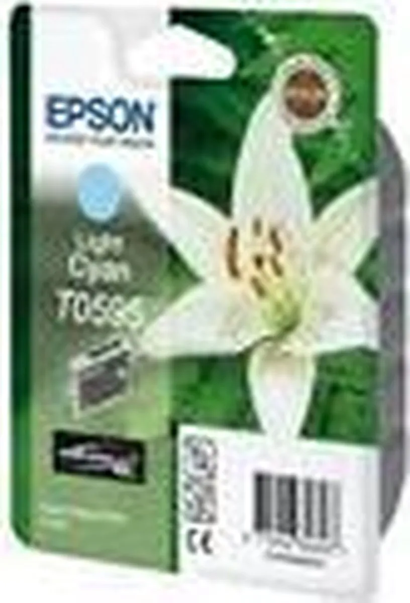 Epson T0595 Inktcartridge Licht Cyaan - 520 pagina's