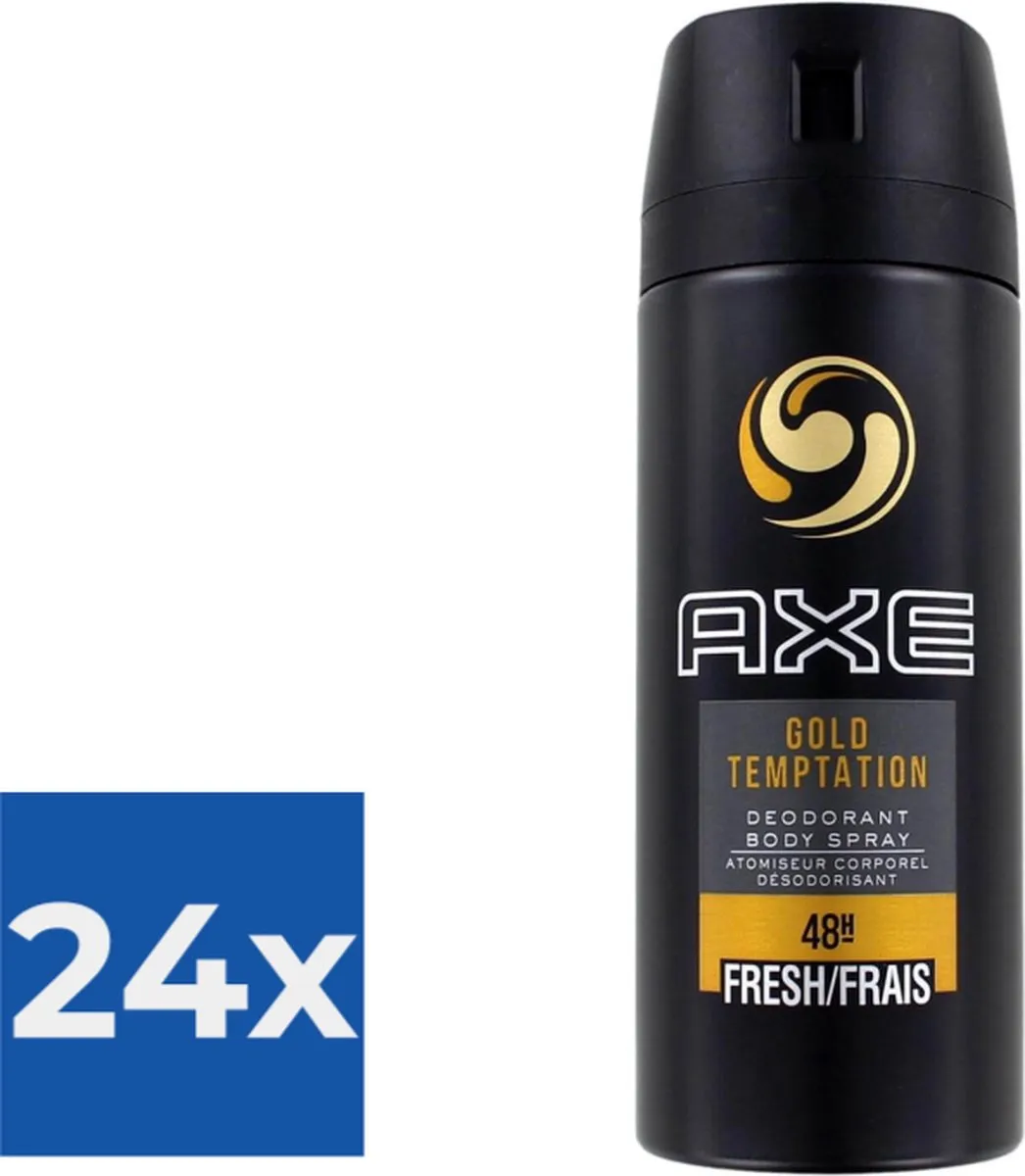 Axe Gold Temptation Deo 150ml - 24 Stuks