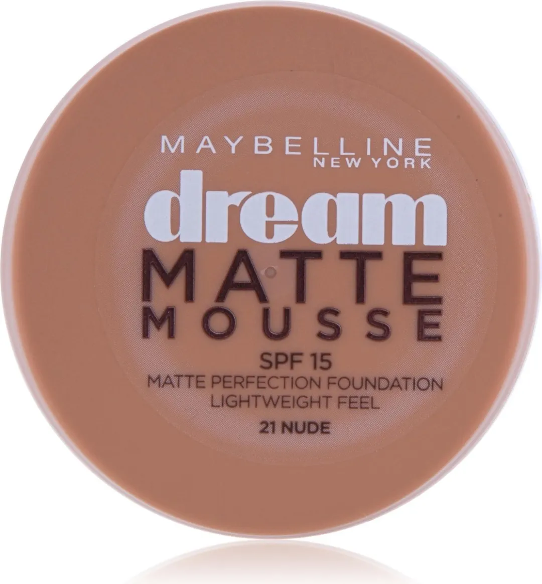 Maybelline Dream Matte Mousse 21 Nude/Beige Crème Foundation 18ml
