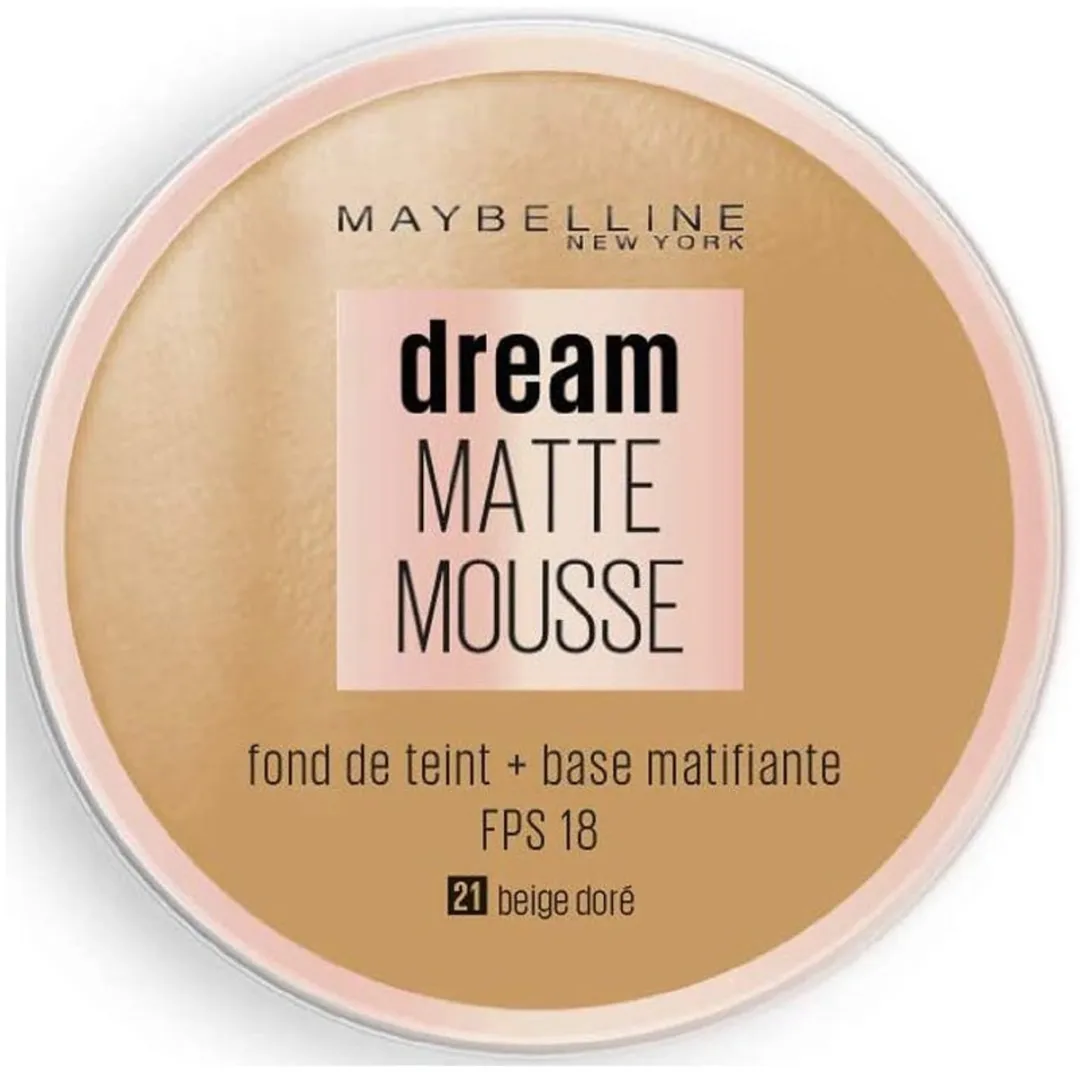 Maybelline Dream Matte Mousse 21 Nude/Beige Crème Foundation 18ml