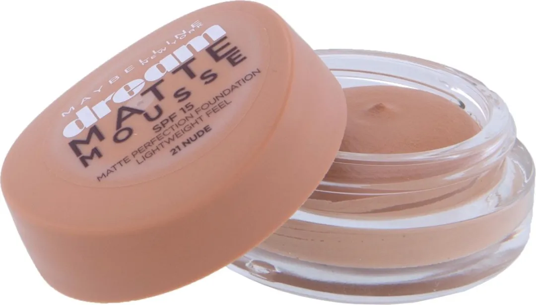 Maybelline Dream Matte Mousse 21 Nude/Beige Crème Foundation 18ml