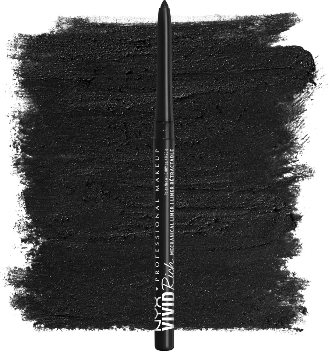 NYX Professional Makeup Vivid Rich Mechanical Pencil Always Onyx - Mechanische Eyeliner 0.28g