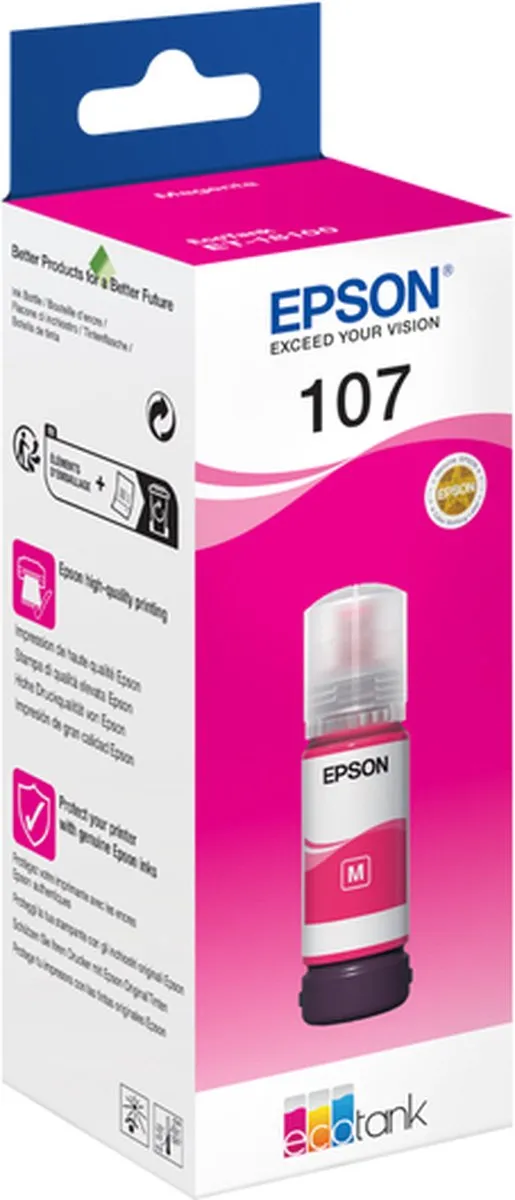 Epson 107 Magenta C13T09B340 Inktcartridge