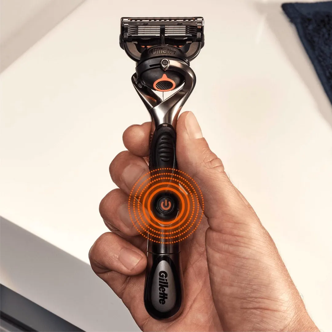 Gillette Fusion5 Proglide Power Scheersysteem - Zwart/Oranje