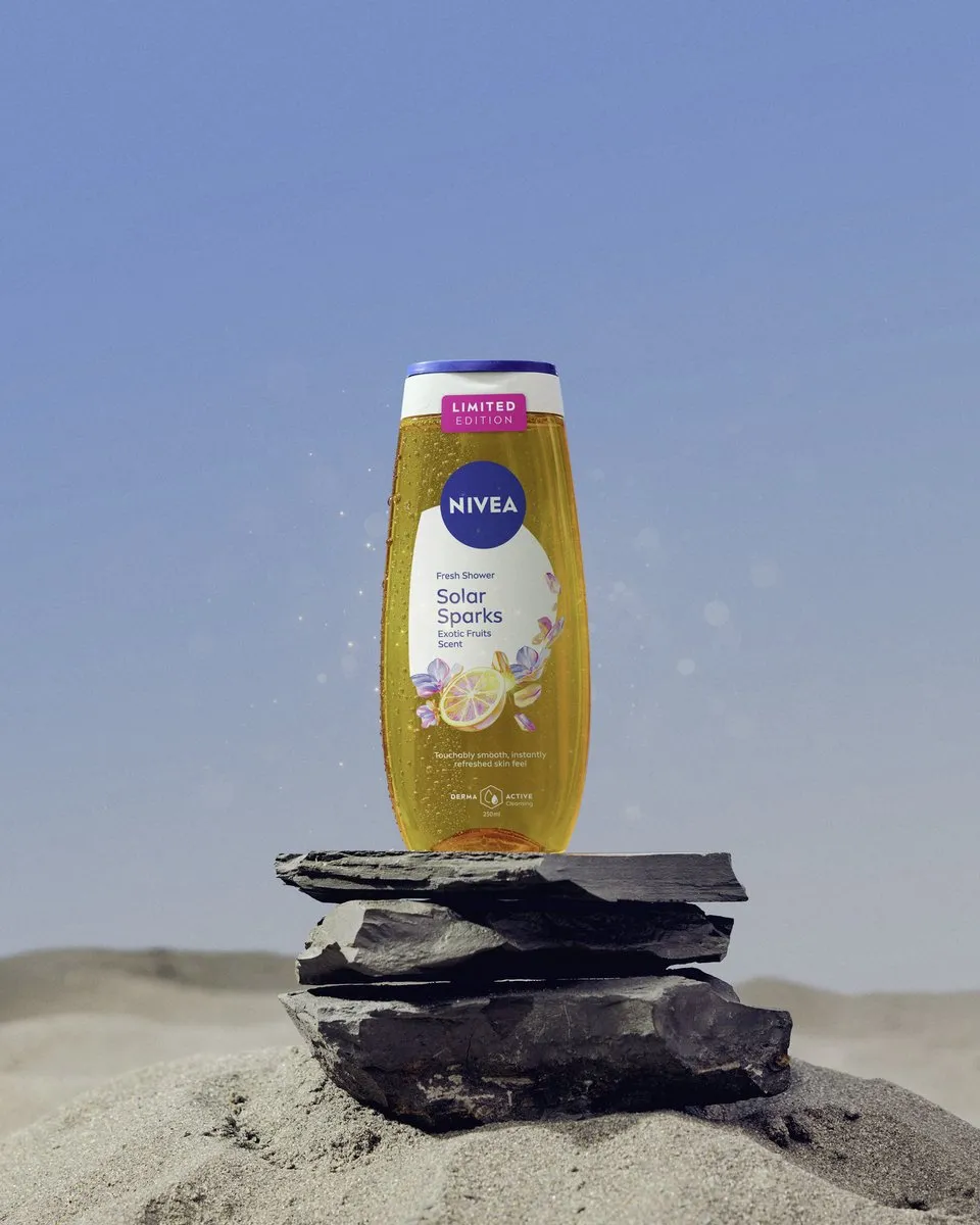 NIVEA Solar Sparks Douchegel Vitaminen C & E - 6x250ml