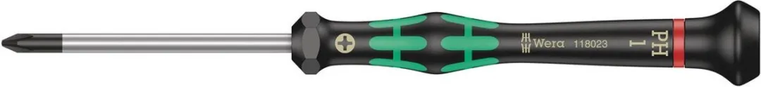 Wera 2050 05118023001 Kruiskopschroevendraaier PH 1 - 60mm