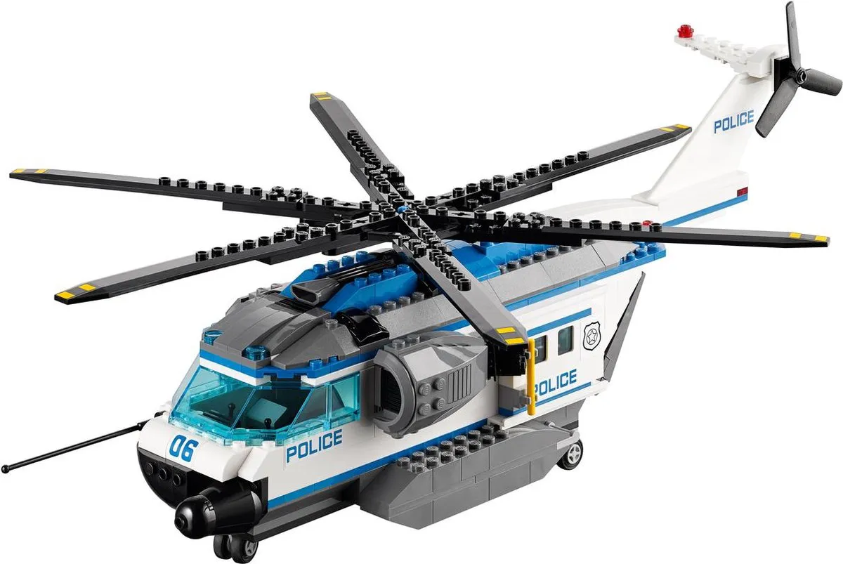LEGO City Helikopter Patrouille 60046 - 528 Stukken