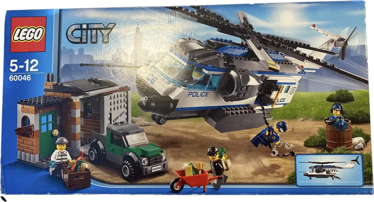 LEGO City Helikopter Patrouille 60046 - 528 Stukken