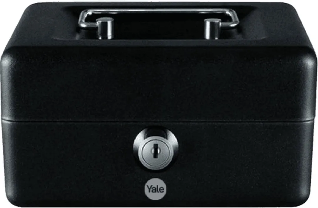 Yale Geldkistje YCB/080/BB2 - 2 Sleutels - Zwart