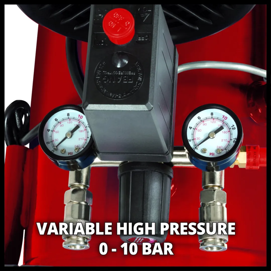 Einhell TC-AC 420/50/10 V Compressor 2200W - 50L - 10 bar