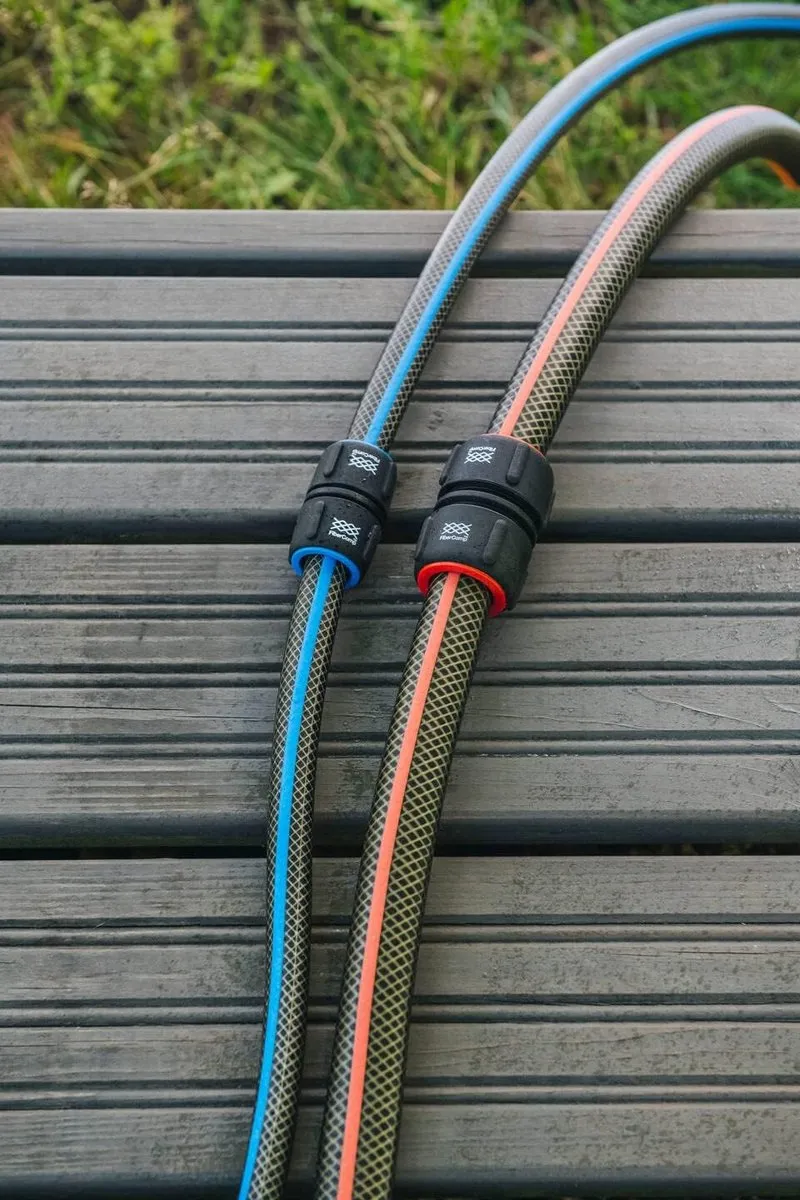 Fiskars FiberComp Tuinslangkoppeling Reparator 13-15mm - Vorstbestendig