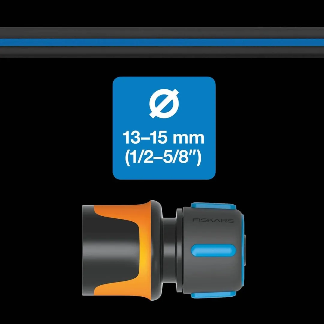Fiskars FiberComp Tuinslangkoppeling Reparator 13-15mm - Vorstbestendig