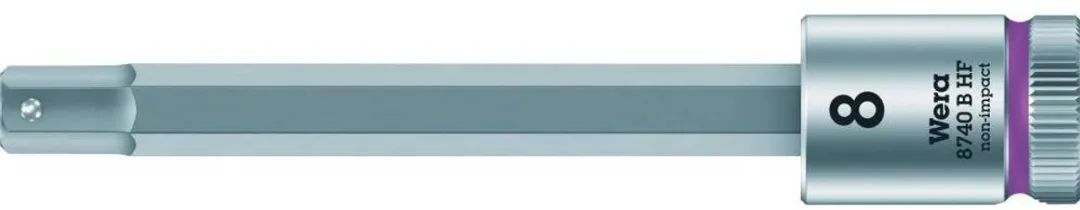 Wera 8740 B HF 05003040001 Dopsleutelinzetstuk 8mm - 3/8"