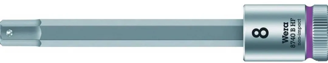 Wera 8740 B HF 05003040001 Dopsleutelinzetstuk 8mm - 3/8"