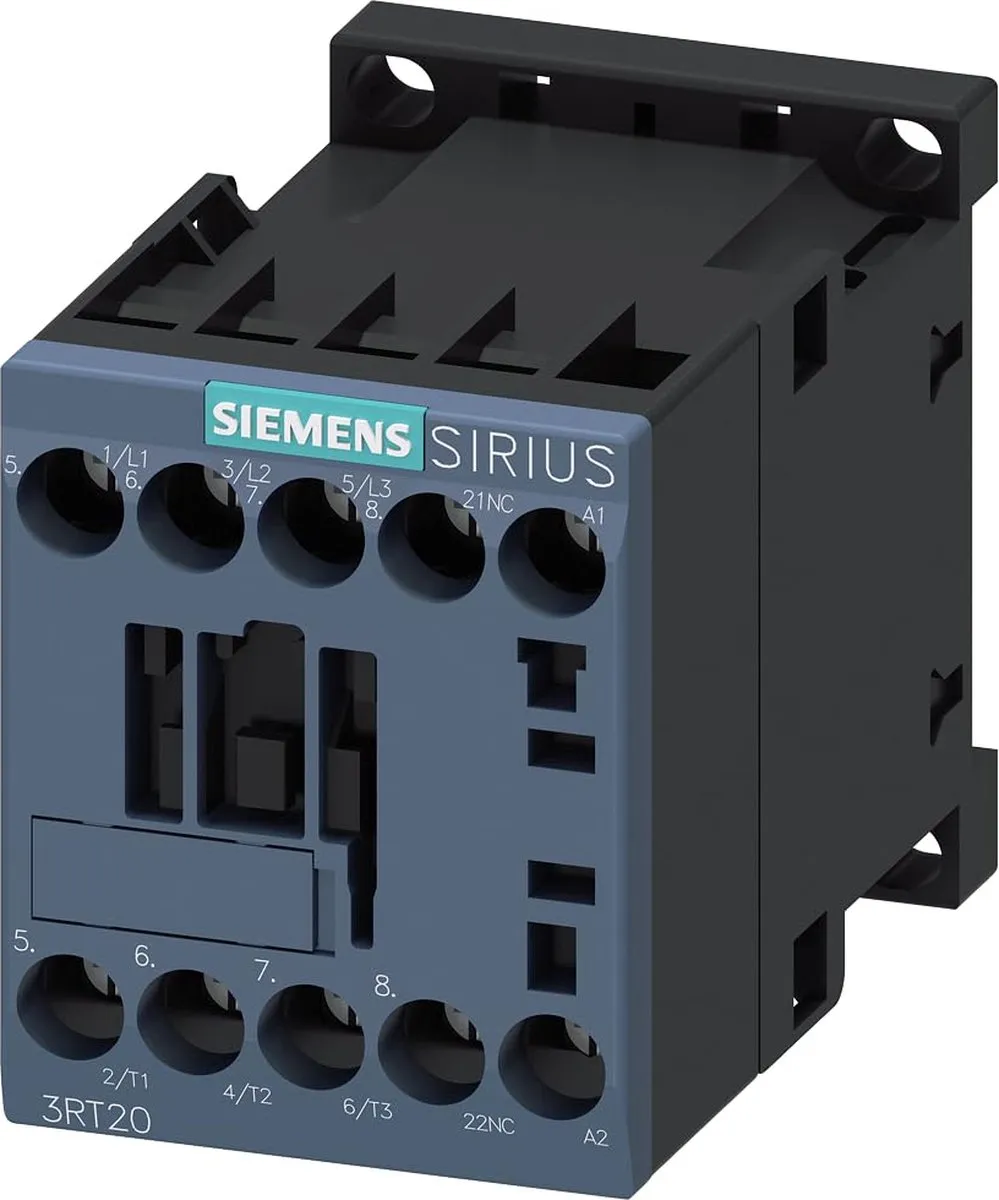 Siemens 3RT2016-1AB02 Contactor 3x NO 690V AC
