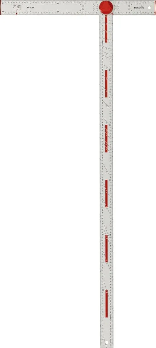 Hultafors Stukadoors Winkelhaak PS 120 - 1 Stuk - afbeelding 6 van 6
