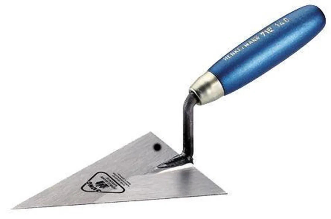 Jung-Henkelmann Pleistertroffel Spits Hollands Model 140mm - Blauw/Zilver