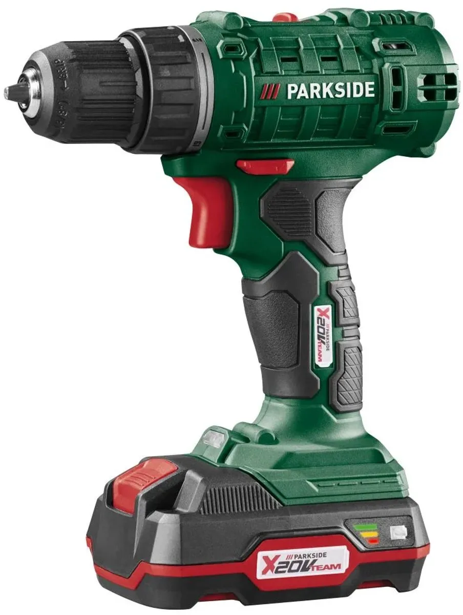 PARKSIDE Accu-schroefboormachine 20V Set - 1 Accu