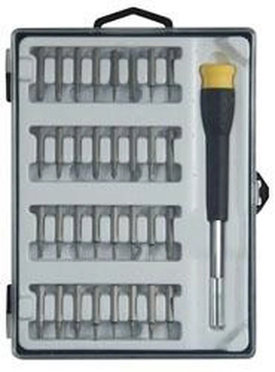Stanley Multibit Precisie STHT0-62634 Schroevendraaierset 32-delig - Geel
