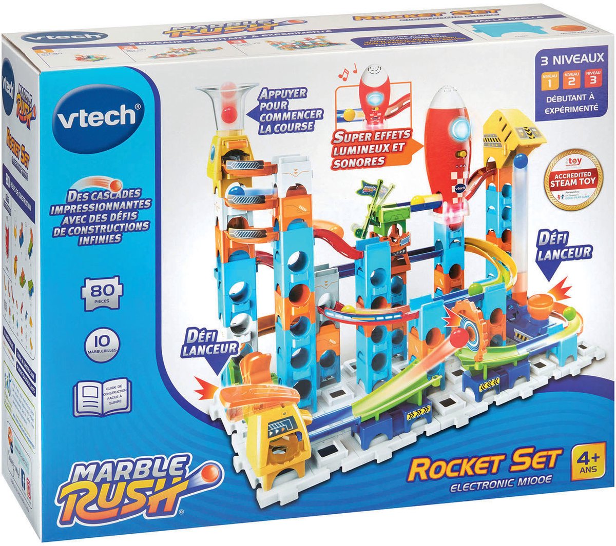 VTECH Marble Rush - Ball circuit - Rocket Set Electronic M100E