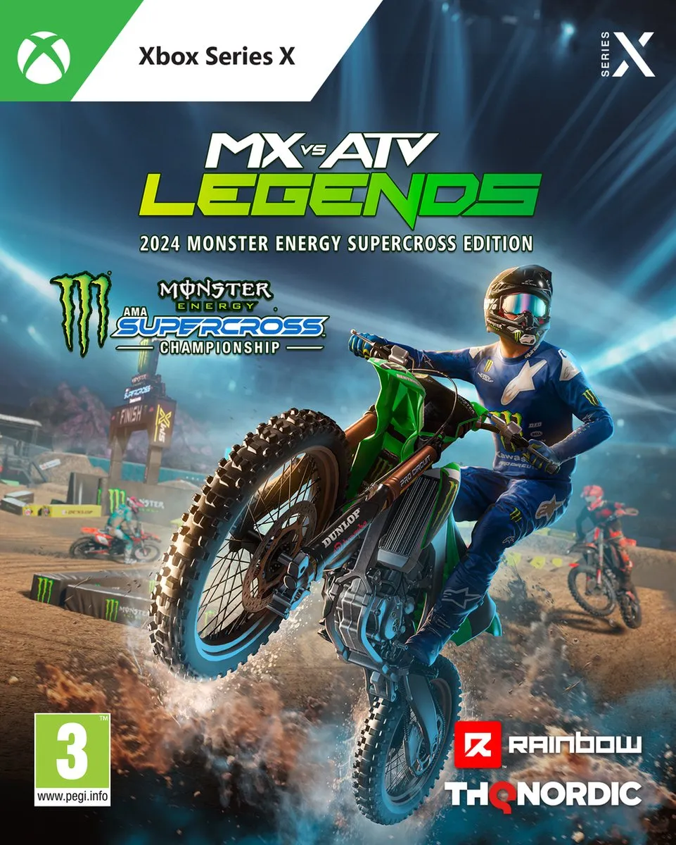 THQ Nordic MX vs ATV Legends 2024 Monster Energy Supercross Edition Xbox Series