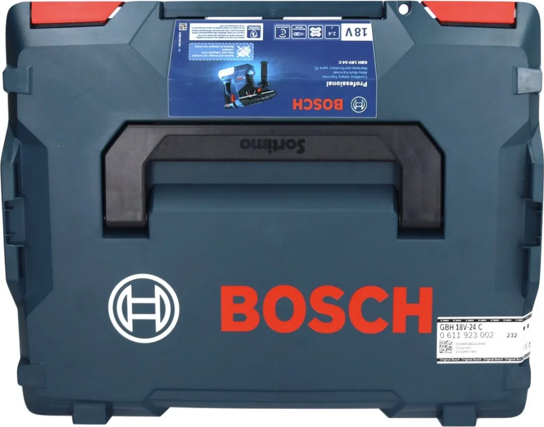 Bosch Professional GBH 18V-24 C Boorhamer - 2x 8,0 Ah accu + lader