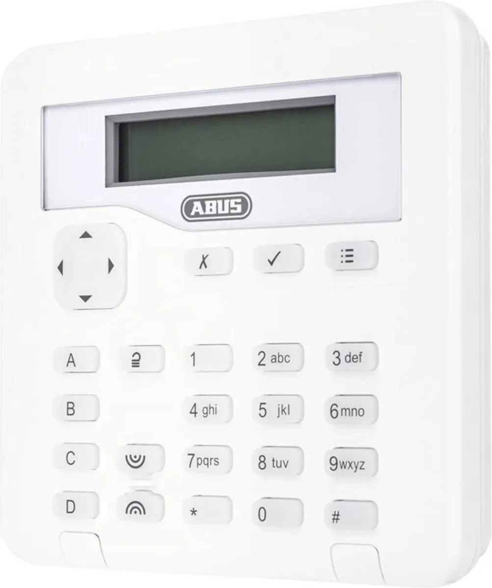 ABUS AZBE10000 Terxon SX Bedieningspaneel - Wit