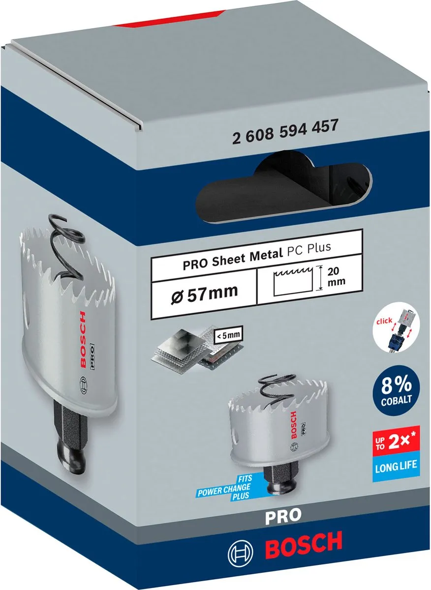 Bosch Professional PC Plus Gatenzaag 57mm - 2608594457