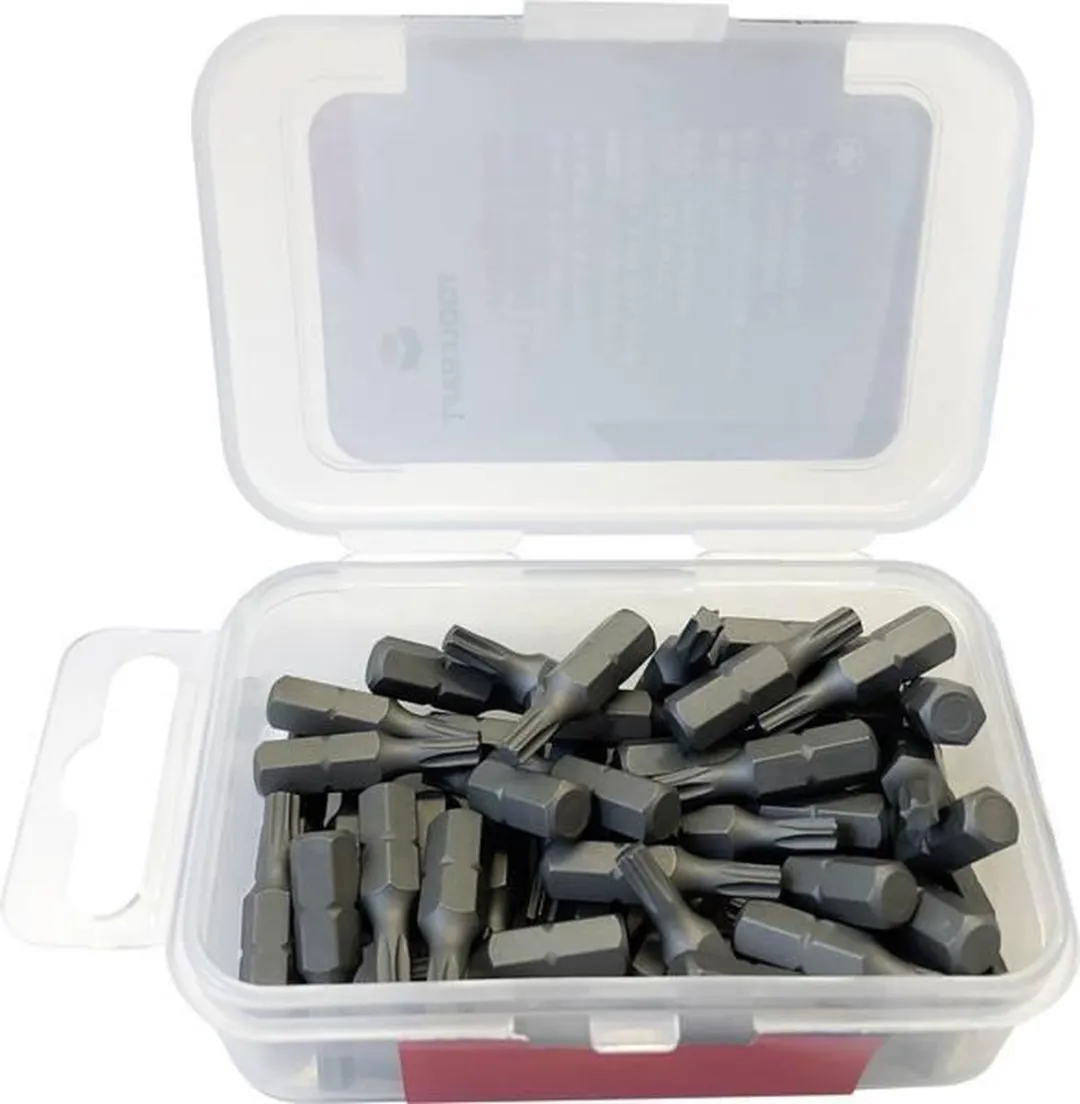 TOOLCRAFT T25 Binnen-Torx bits - 50 Stuks - TO-4985169