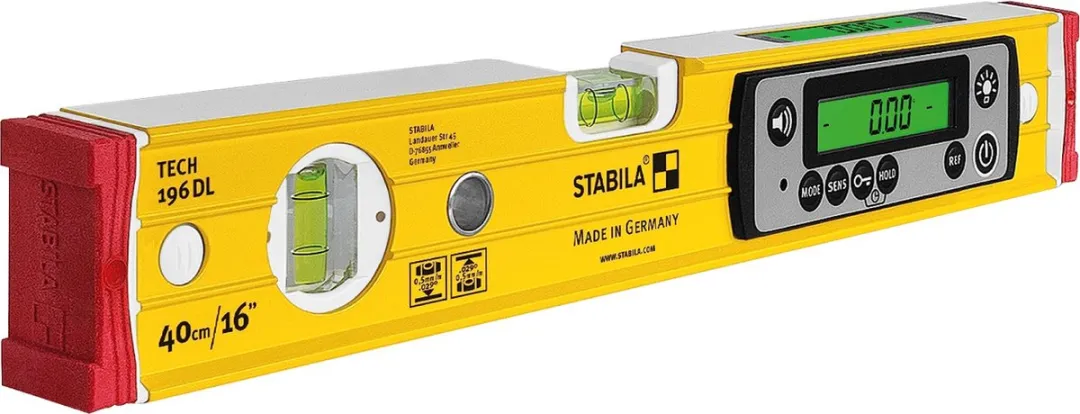 Stabila TECH 196 DL Waterpas Digitaal 40cm - IP67