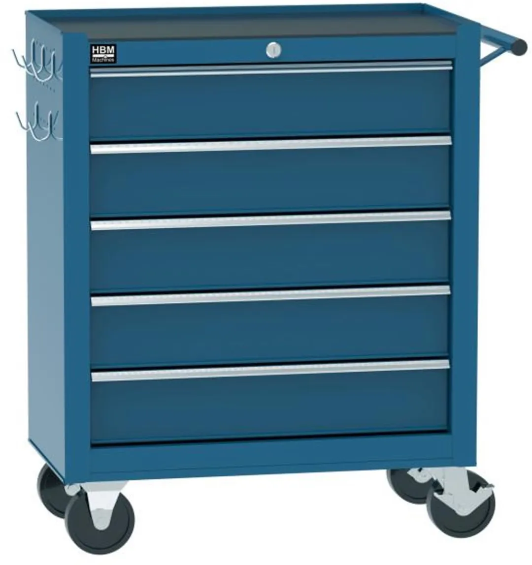 HBM 5-Laden Gereedschapswagen Blauw