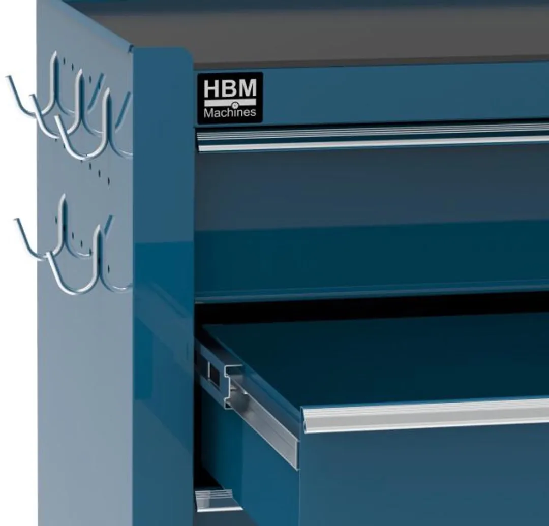 HBM 5-Laden Gereedschapswagen Blauw