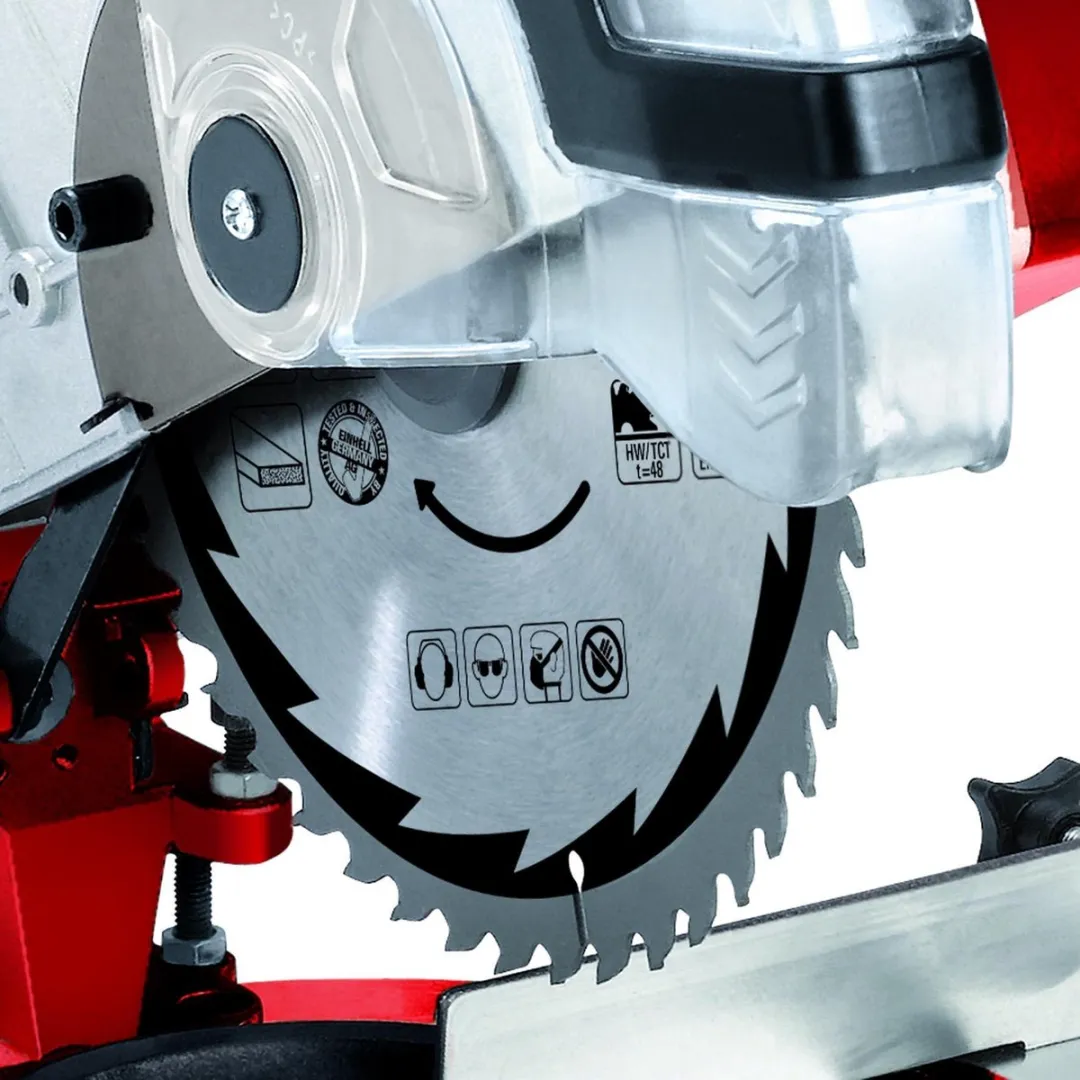 Einhell TC-MS 2112 Elektrische Afkort- en Verstekzaag 1600W - Ø210mm - afbeelding 6 van 6