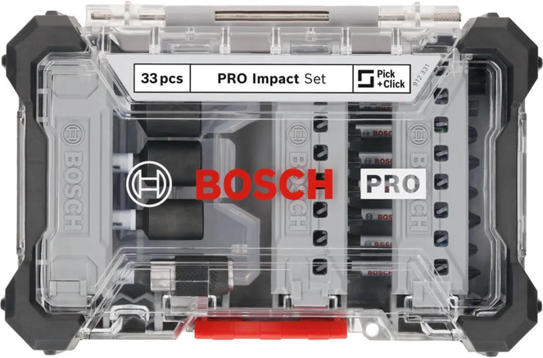 Bosch Professional PRO Impact Schroefbitset 33-delig 2608521U76