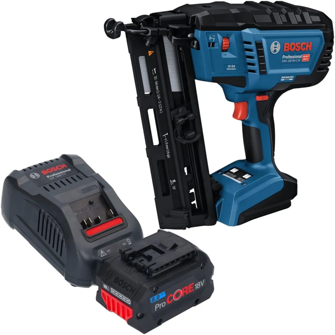 Bosch Professional GNH 18V-64-2 M Houtspijkermachine