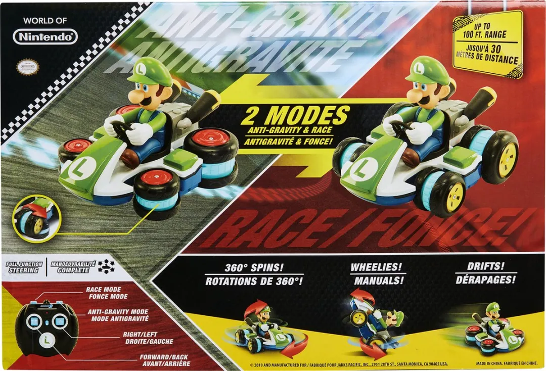 Nintendo Luigi Mini RC Racer Groen - 08988-11L