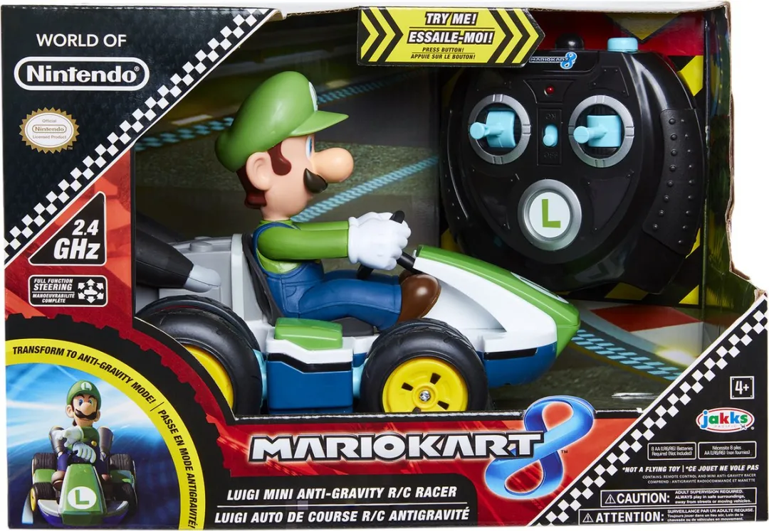 Nintendo Luigi Mini RC Racer Groen - 08988-11L